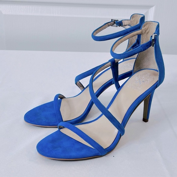 Vince Camuto Shoes - Vince Camuto Blue Strappy Sandals